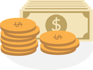 money notes and coins